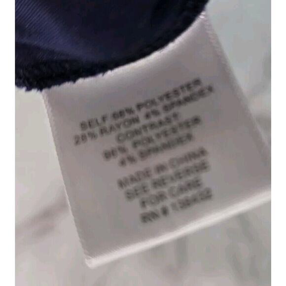 Modcloth Pants Womens 1X Blue Plaid Crop High Rise Belted Straight Pencil - Picture 7 of 9